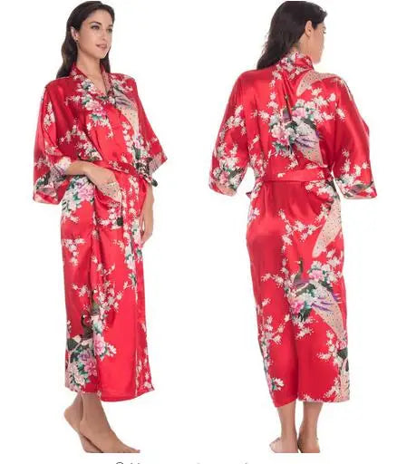 Satin Bridesmaid Kimono