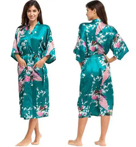 Satin Bridesmaid Kimono