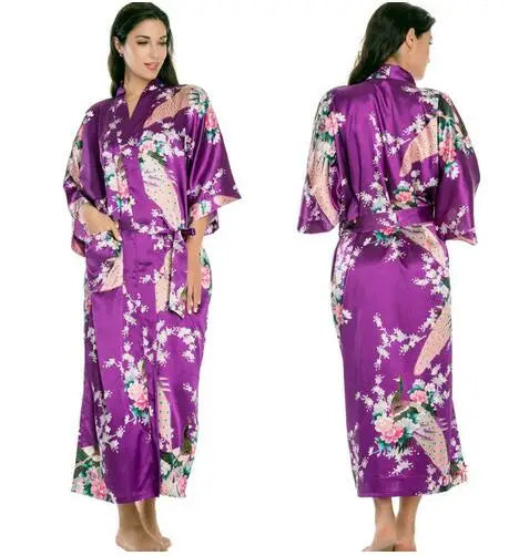 Satin Bridesmaid Kimono