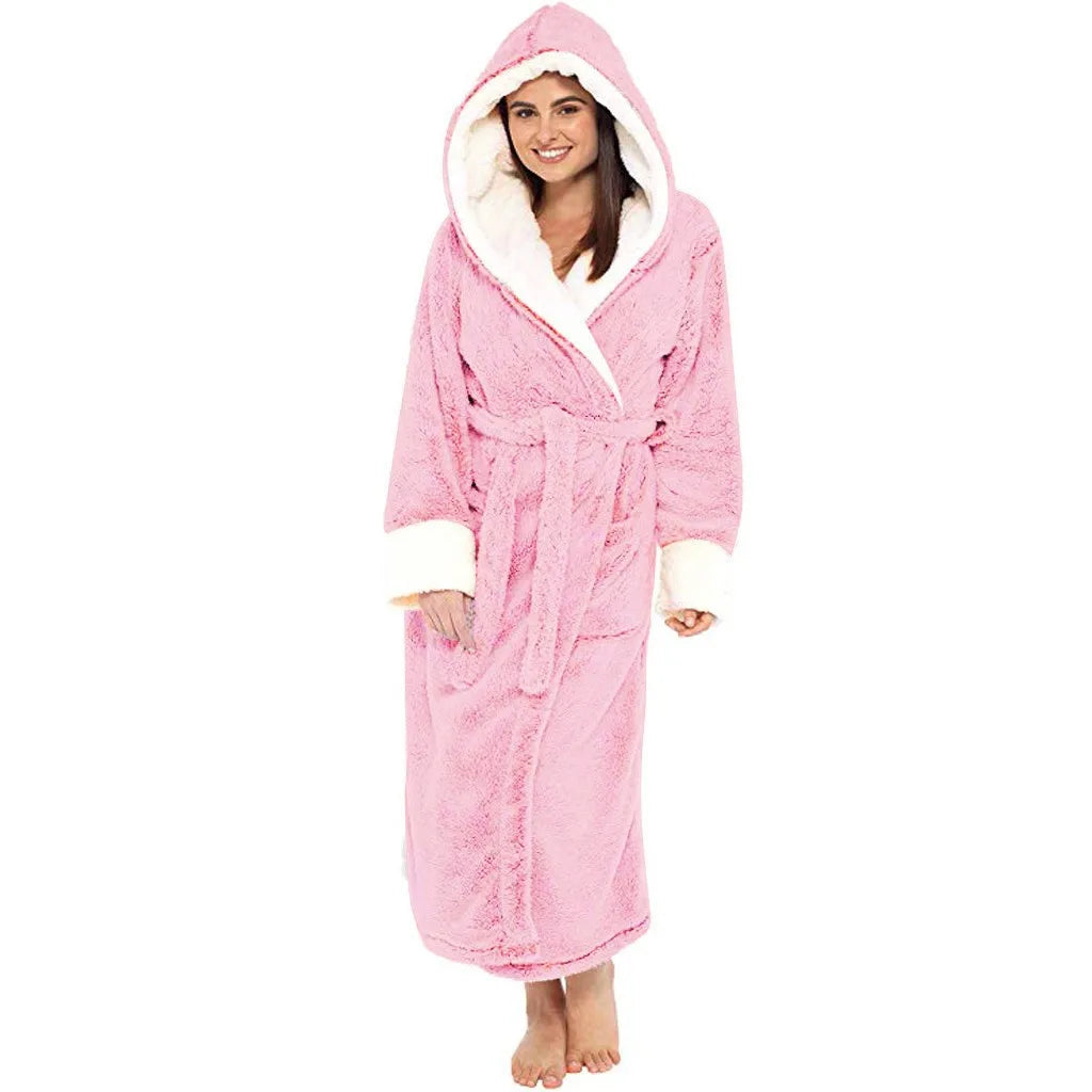 Plush Shawl Dressing Gown