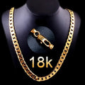 Fashion 18K Cuban Chain