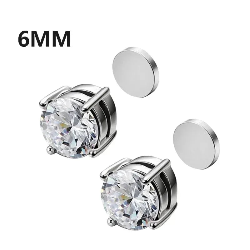 Magnetic Zircon Studs