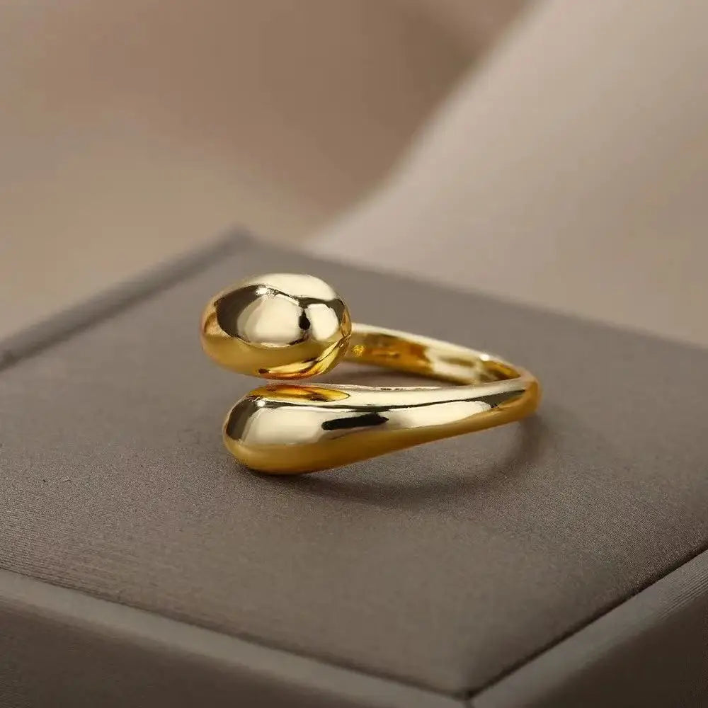 Double Sphere Ring