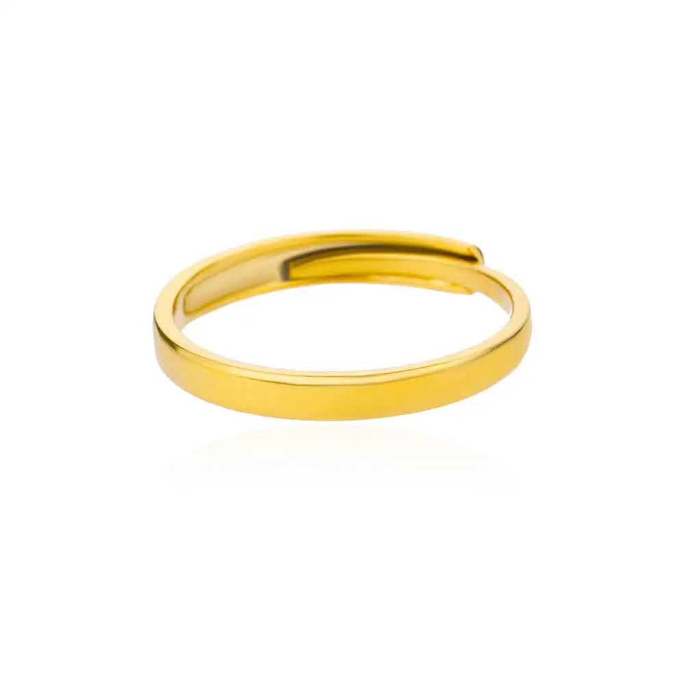 Gold Stainless Steel Wedding Bands