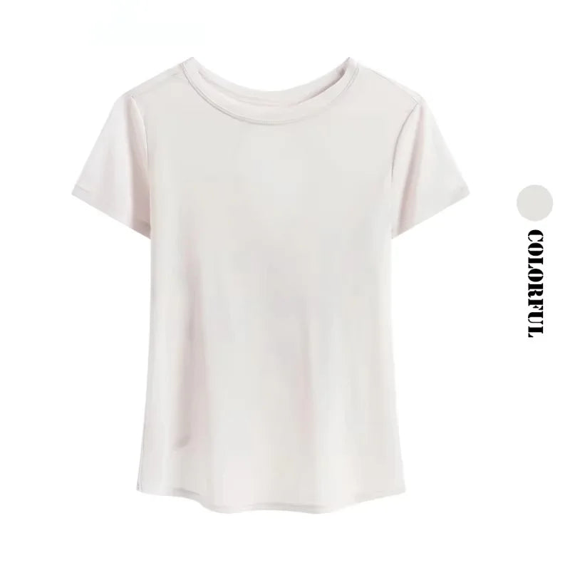 Cross-Back Running Tee