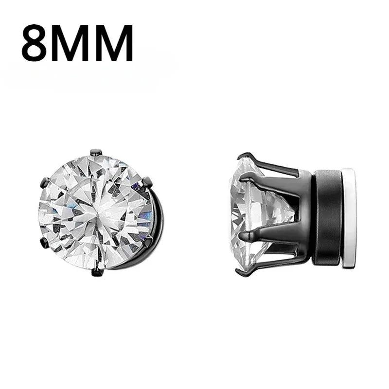 Magnetic Zircon Studs