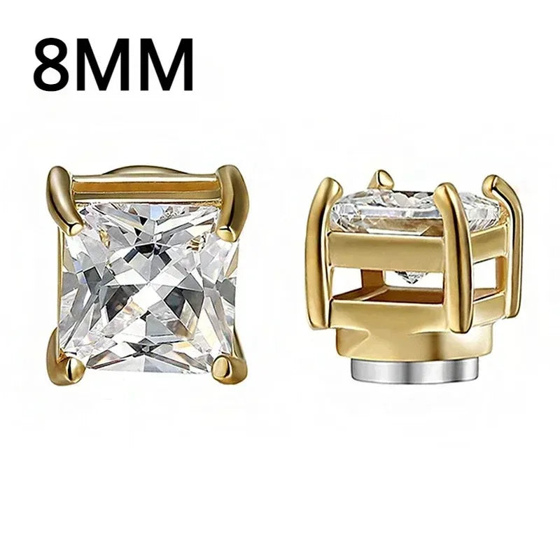 Magnetic Zircon Studs