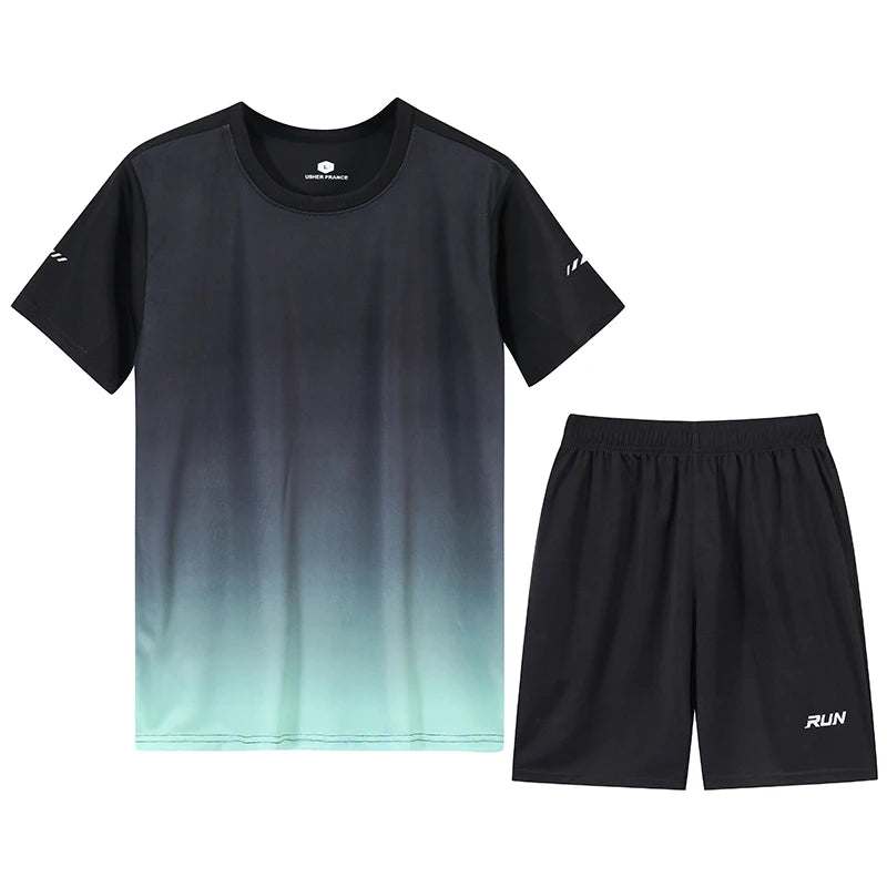 Quick-Dry T-Shirt and Shorts Set
