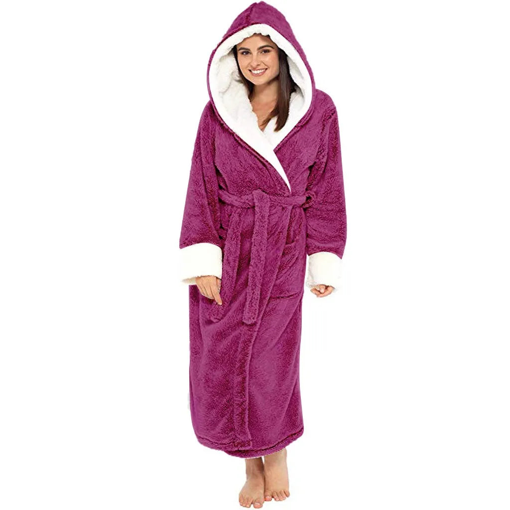 Plush Shawl Dressing Gown
