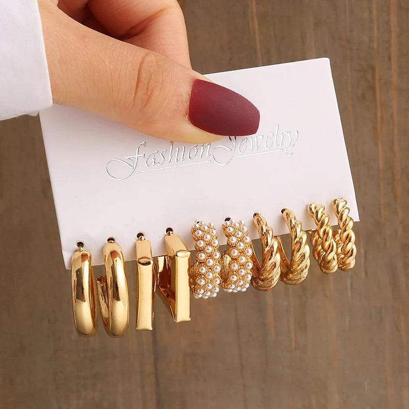 Twine Pearl Drop Set