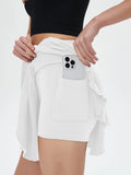High-Waisted Tennis Skort