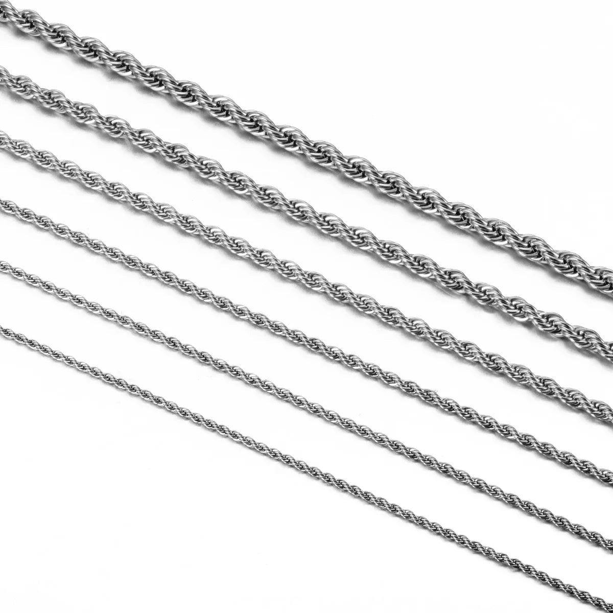 Sterling Silver Rope Chain