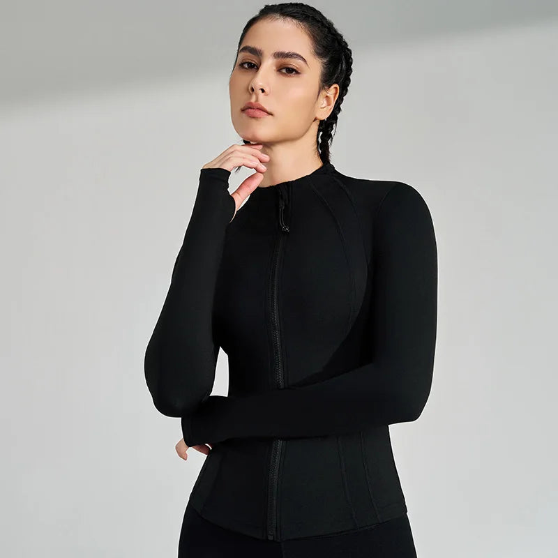 Breathable High-Collar Zip