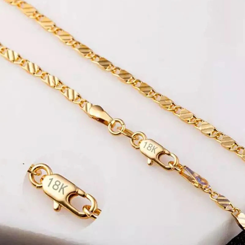 Fashion Side Link Necklace