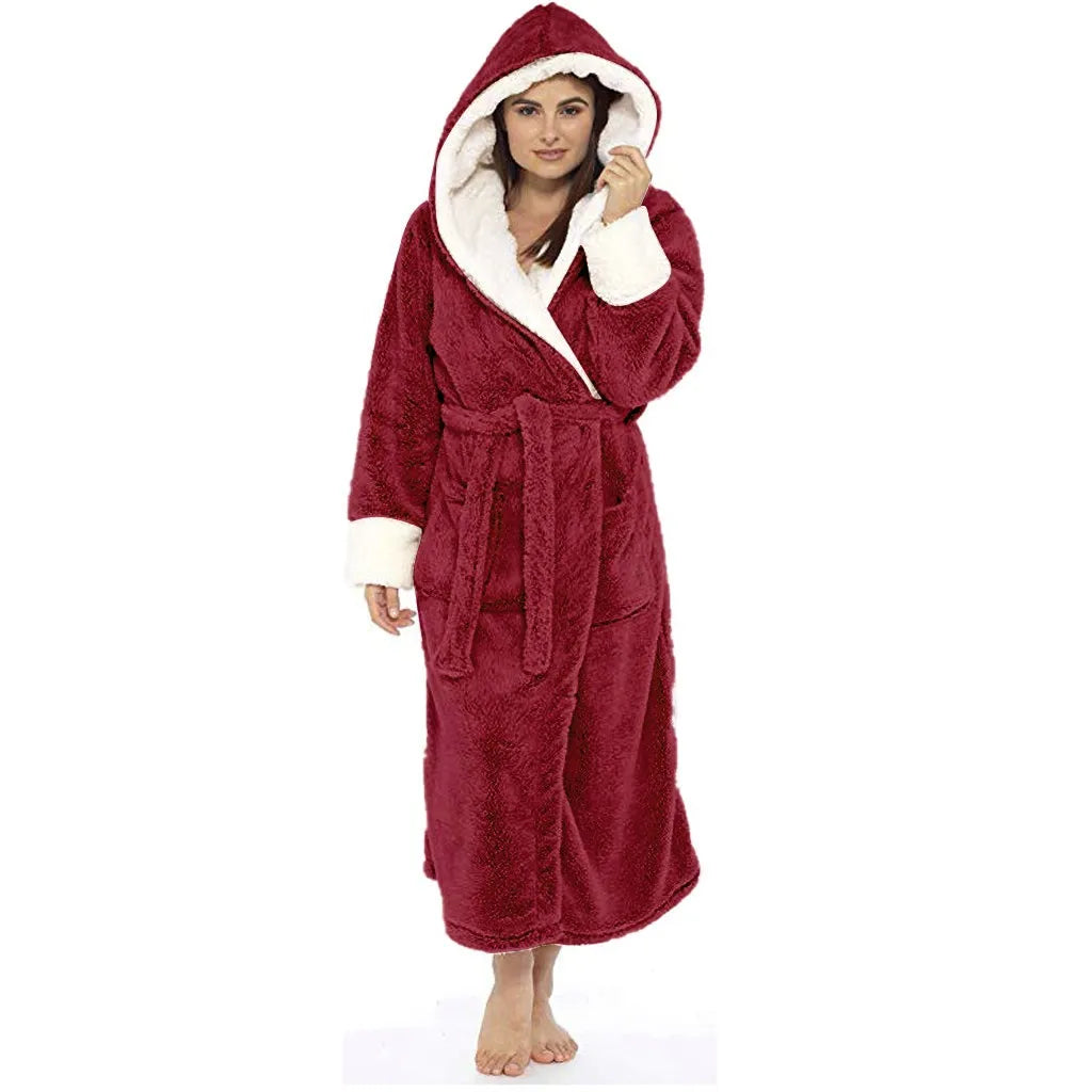 Plush Shawl Dressing Gown