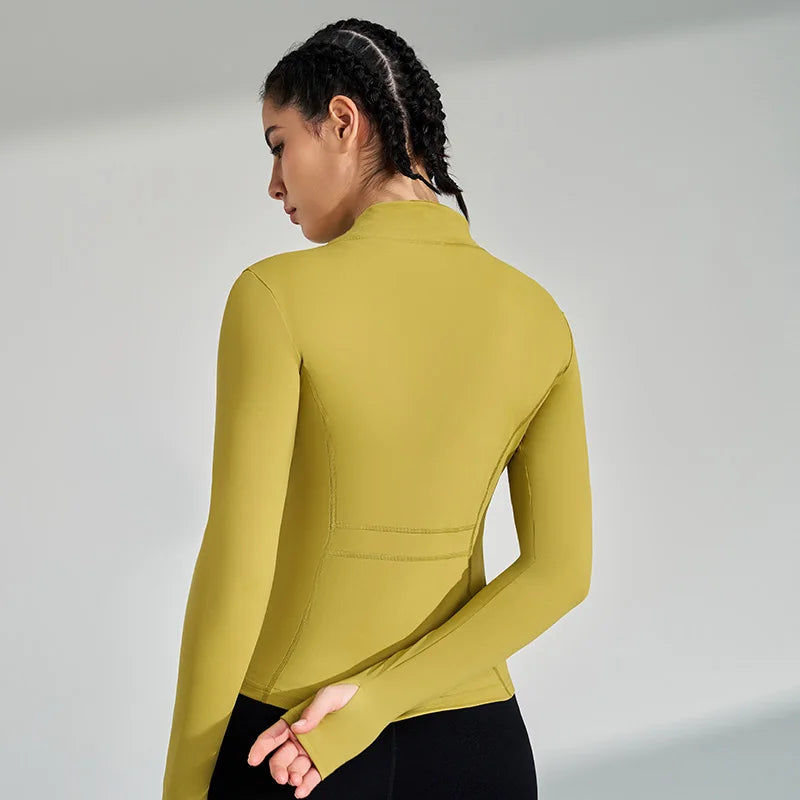 Breathable High-Collar Zip