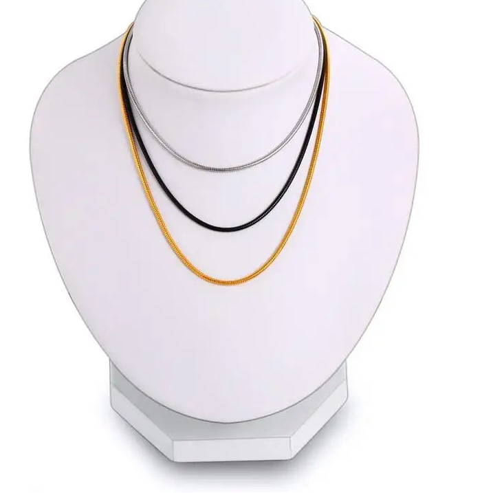 Steel Collar Necklace