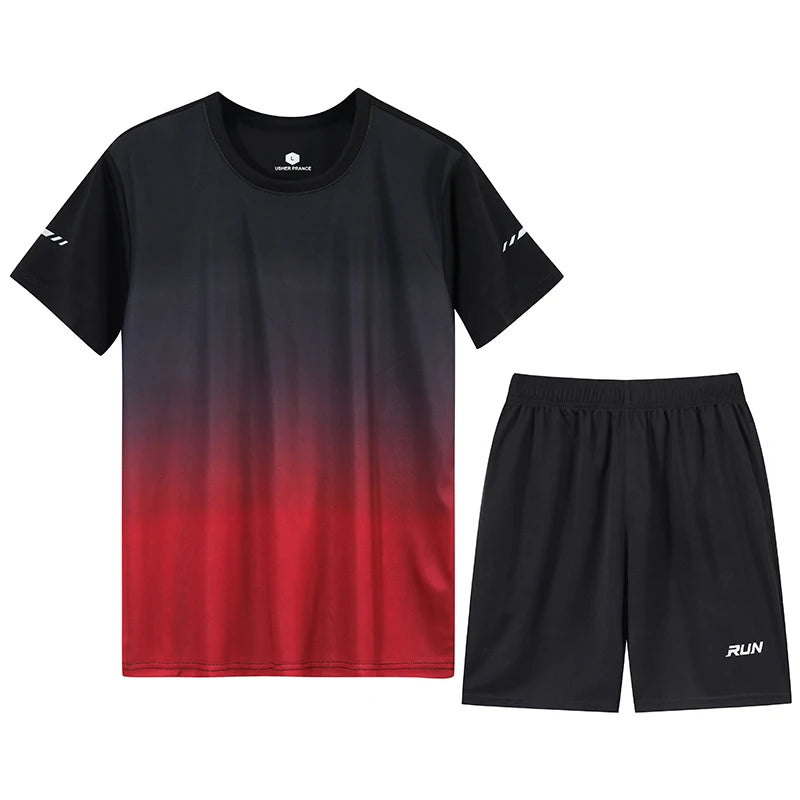 Quick-Dry T-Shirt and Shorts Set