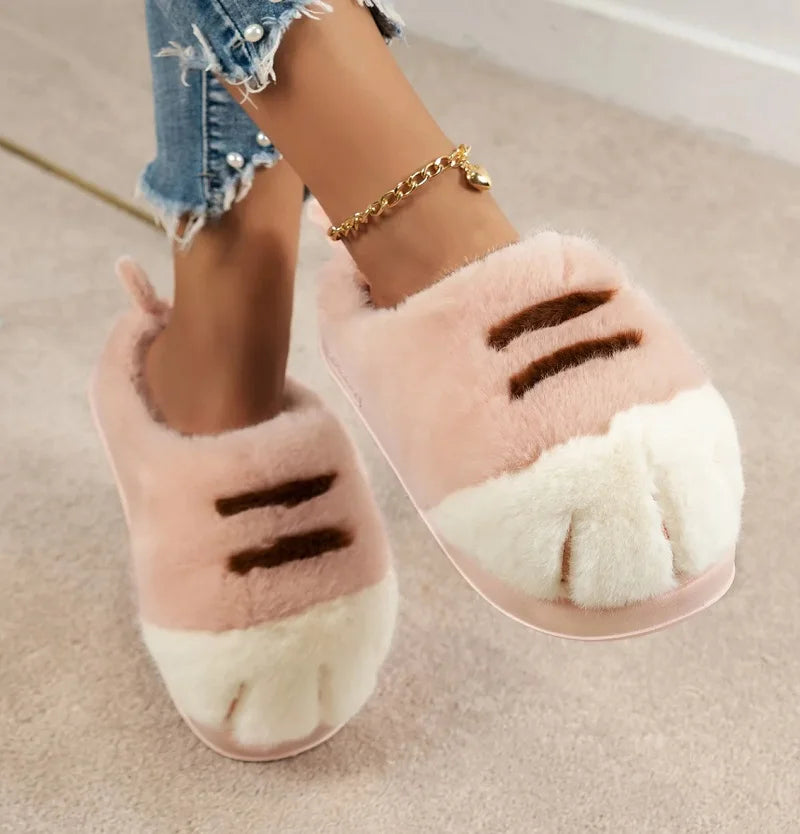 Kitty Paw Slippers