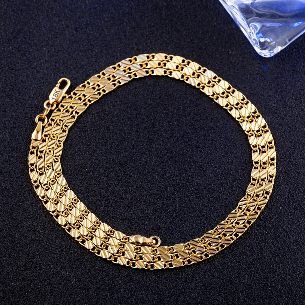 Fashion Side Link Necklace