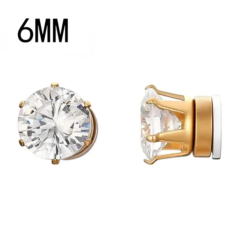 Magnetic Zircon Studs