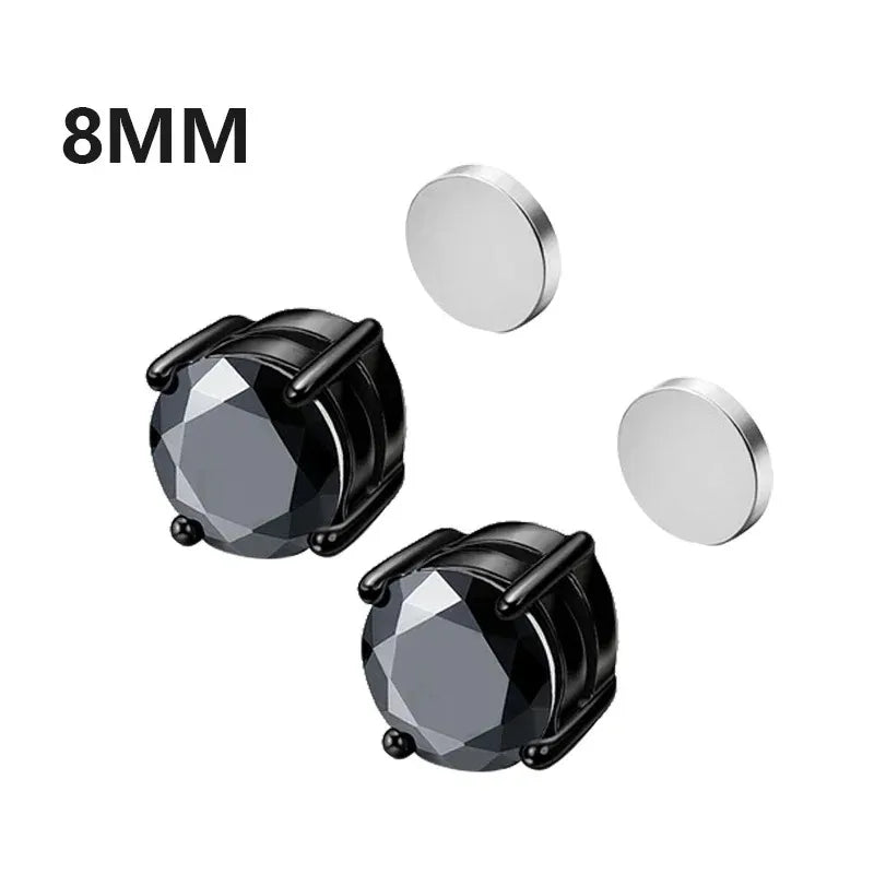 Magnetic Zircon Studs