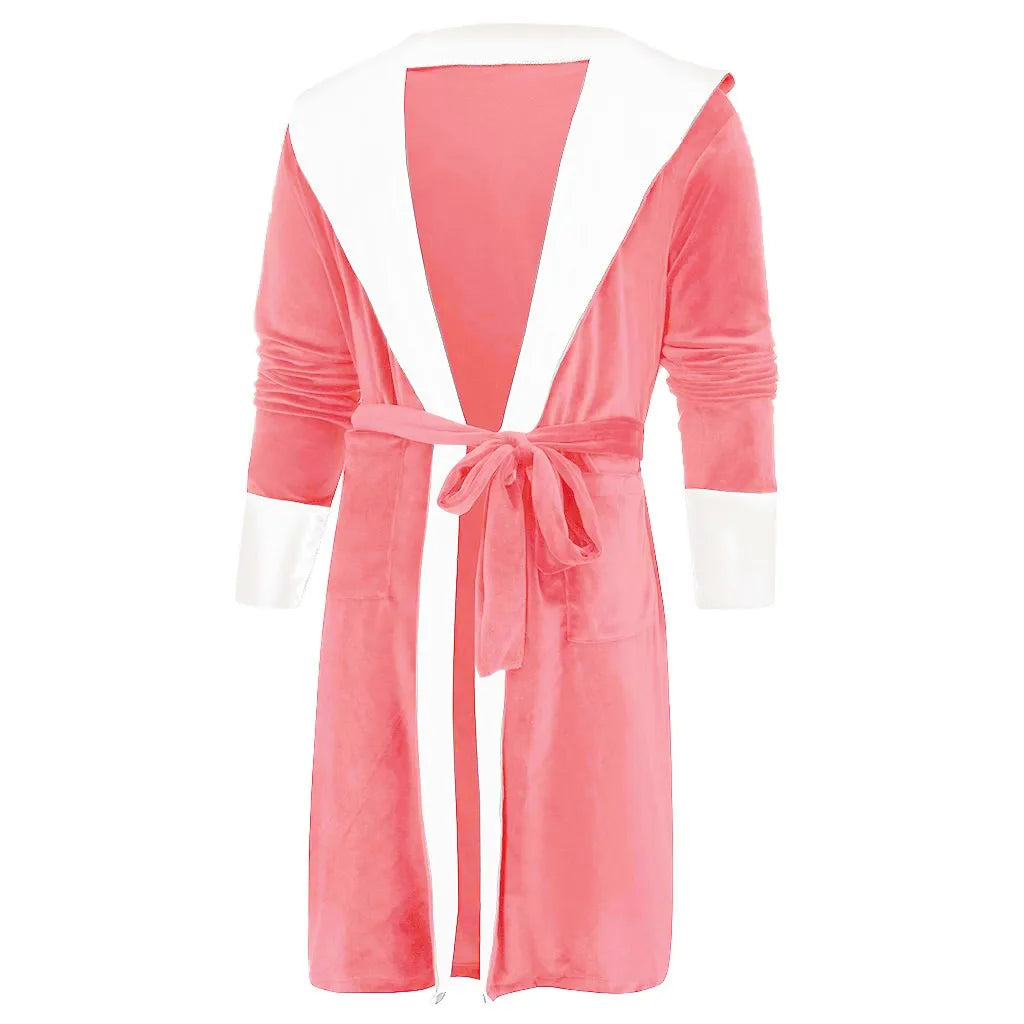 Plush Shawl Dressing Gown