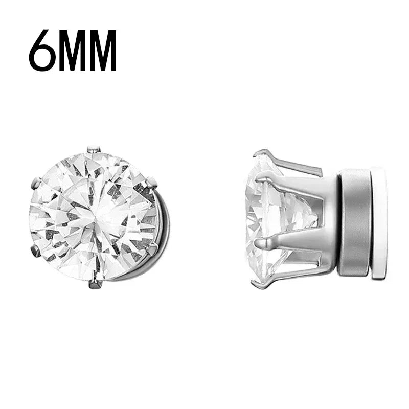 Magnetic Zircon Studs