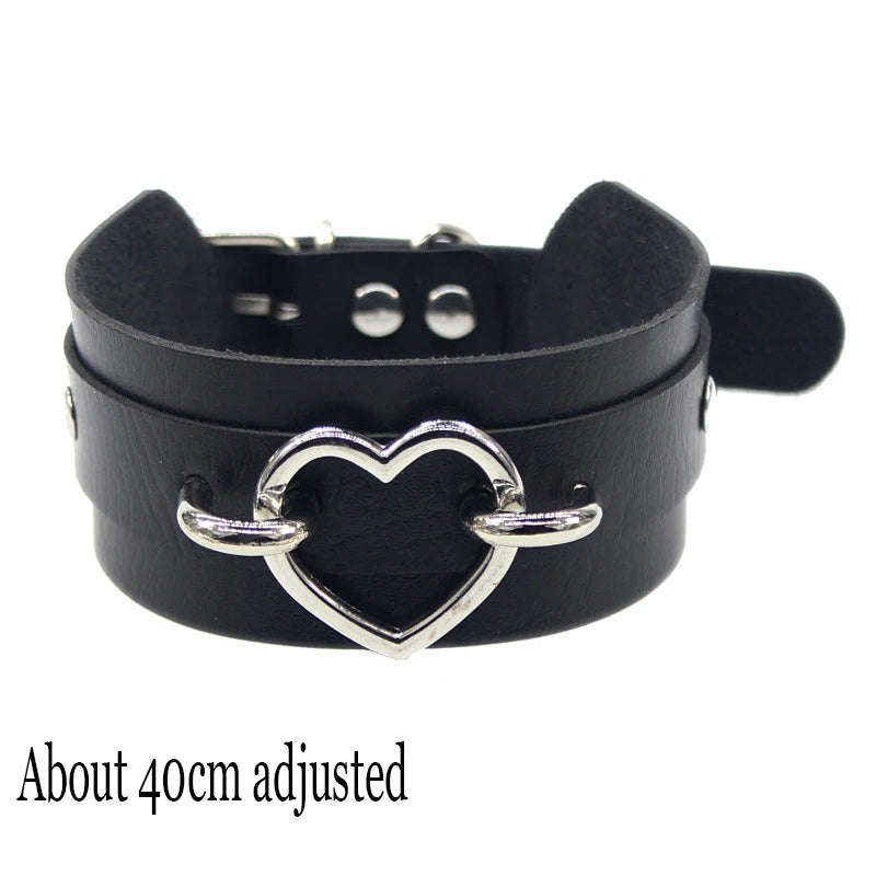 Punk Heart Choker