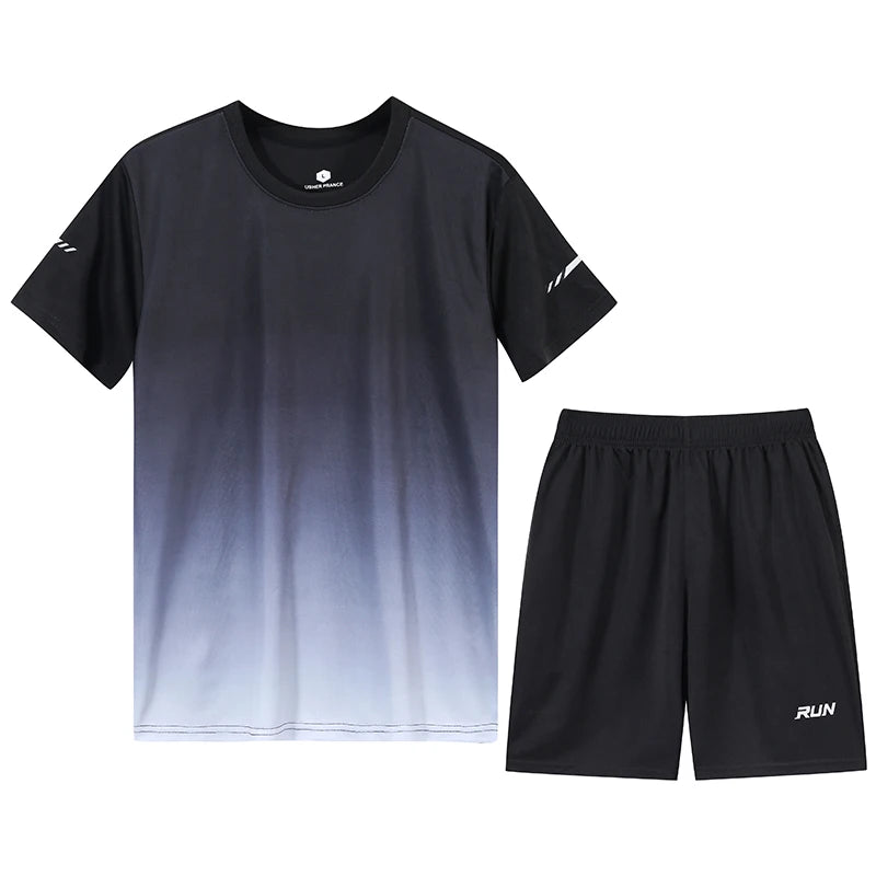 Quick-Dry T-Shirt and Shorts Set