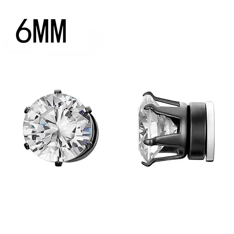 Magnetic Zircon Studs