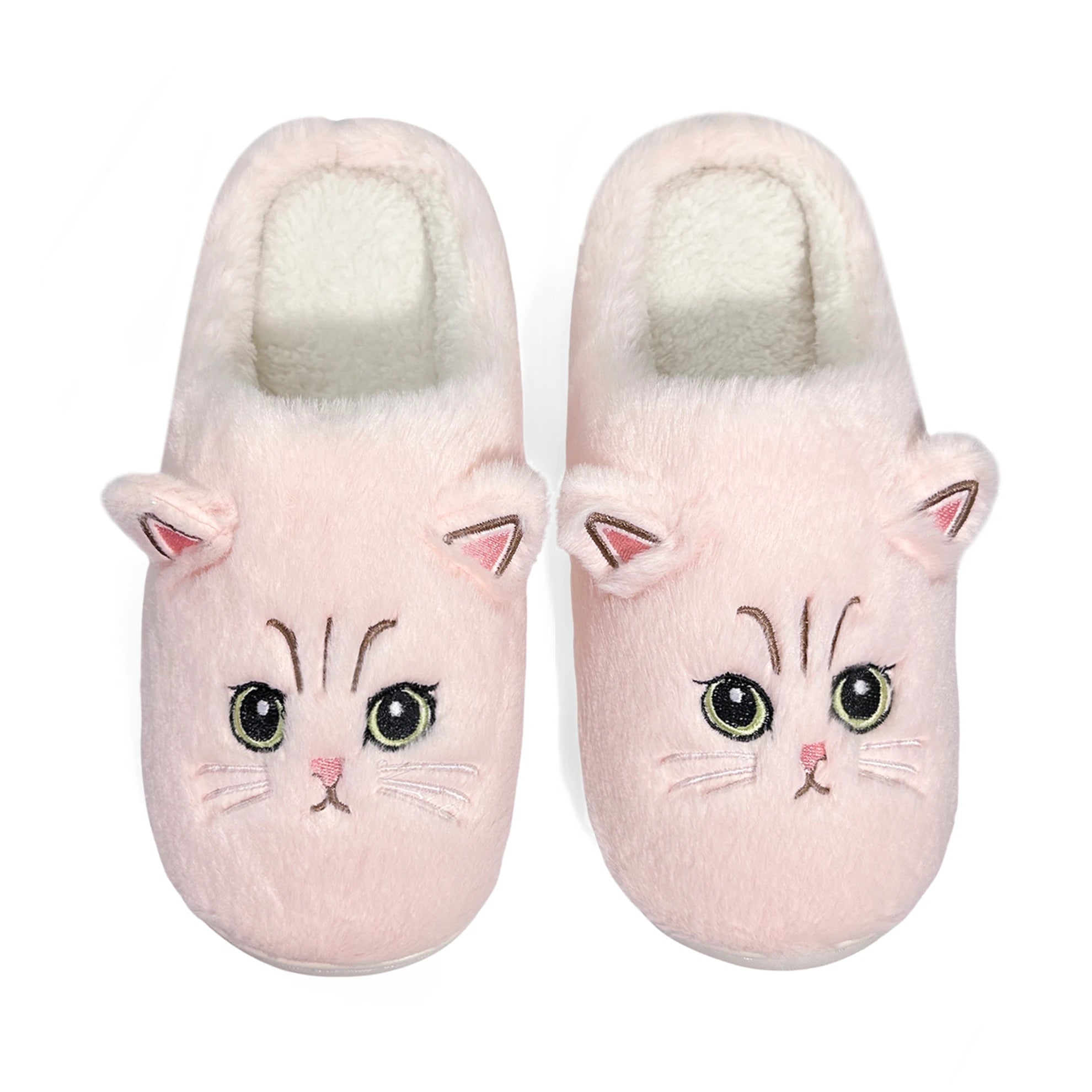 Novelty Cat-Shaped House Shoes