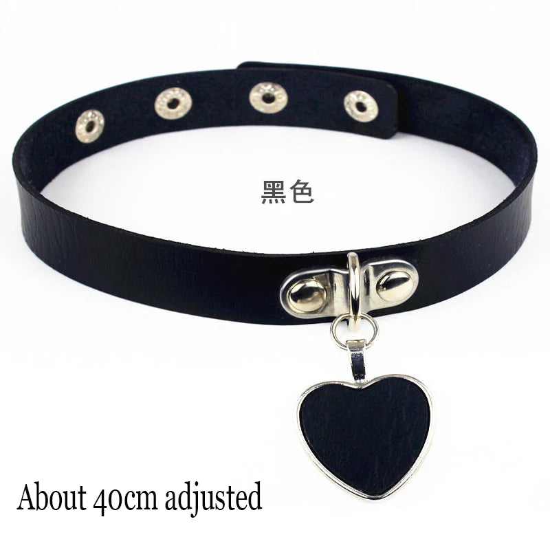 Punk Heart Choker