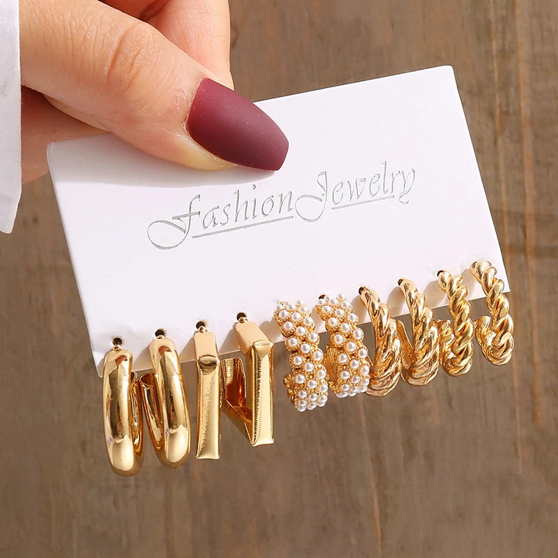 Twine Pearl Drop Set