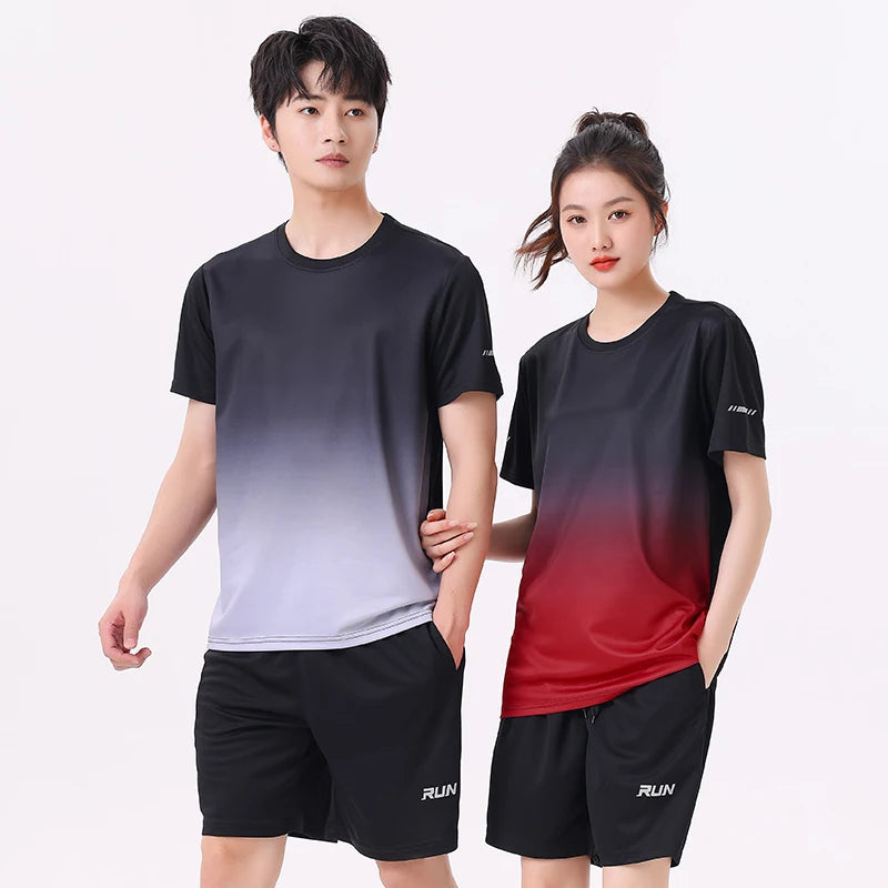 Quick-Dry T-Shirt and Shorts Set