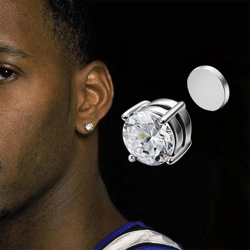 Magnetic Zircon Studs