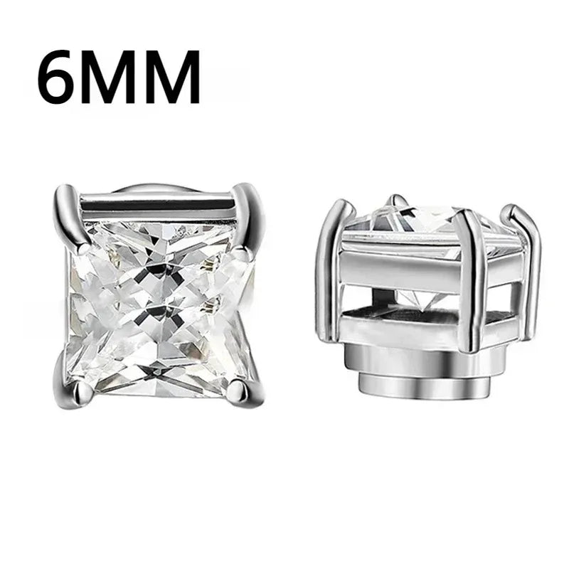 Magnetic Zircon Studs