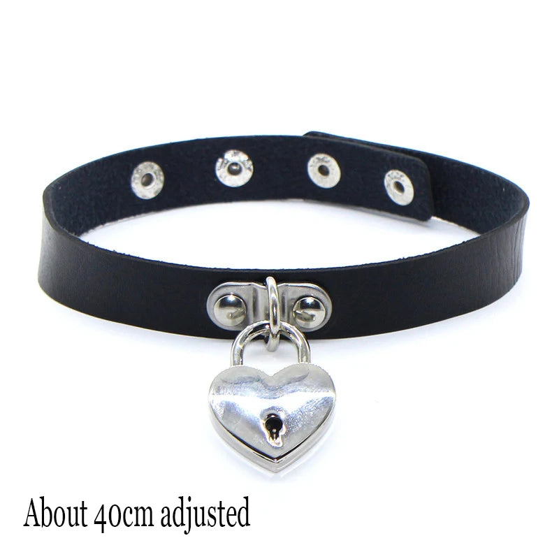 Punk Heart Choker