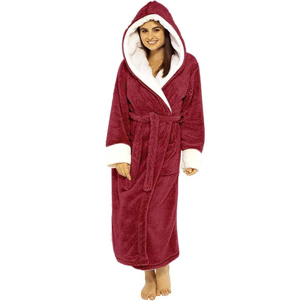 Plush Shawl Dressing Gown