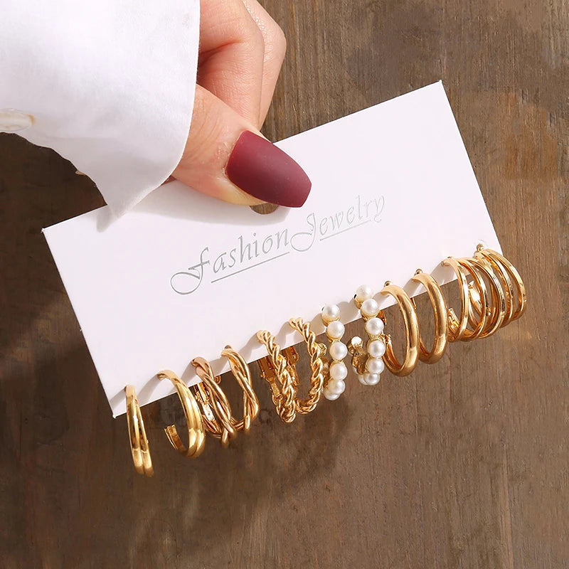 Twine Pearl Drop Set