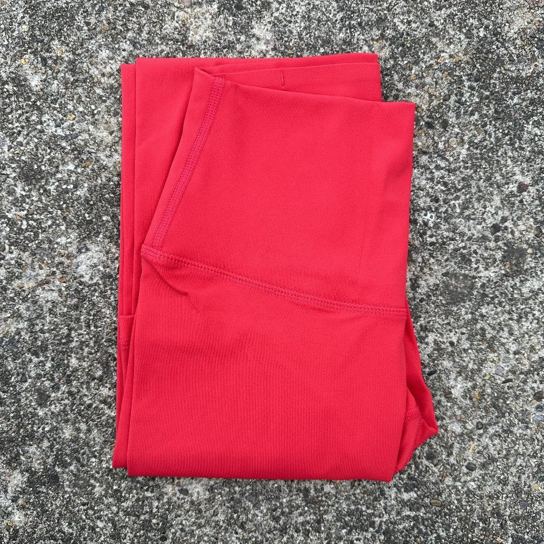 High-Waist Pocket Yoga Crop