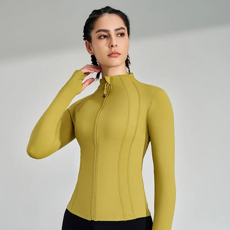 Breathable High-Collar Zip