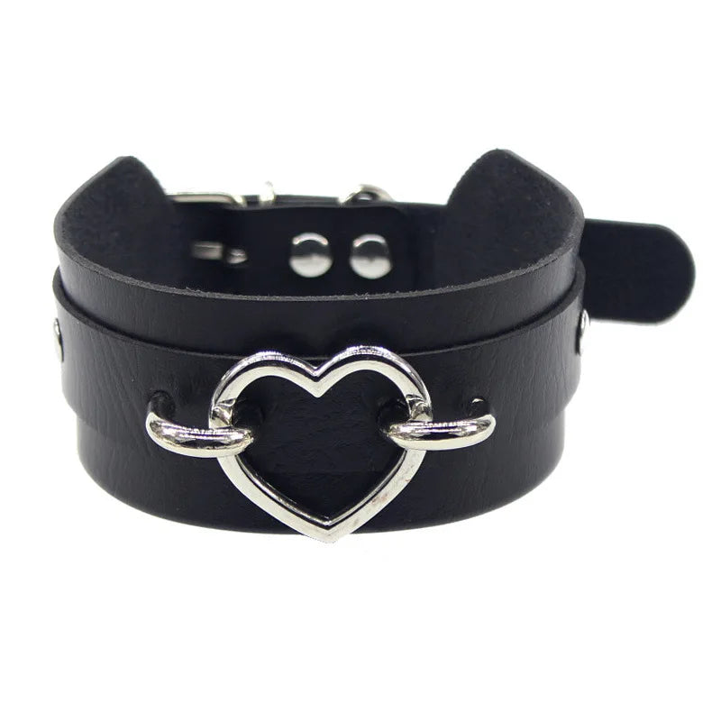 Punk Heart Choker